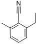 structure of CAS# 95881-22-4, 2-Ethyl-6-Methyl-Benzonitrile;2-Ethyl-6-Methyl-Benzonitrile;Zinc02169304