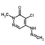 CAS#: 96017-20-8， 4-Chloro-2-methyl-5-(2-methylenehydrazino)-3(2H)-pyridazinone