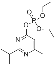 结构式 CAS# 962-58-3, (6-甲基-2-丙-2-基嘧啶-4-基)二乙基磷酸酯