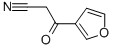 structure of CAS# 96220-13-2, beta-Oxo-3-Furanpropanenitrile;3-(3-Furyl)-3-Oxopropanenitrile