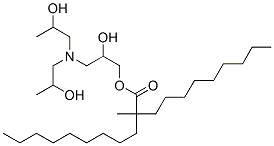 CAS#: 96507-75-4， 3-[Bis(2-Hydroxypropyl)Amino]-2-Hydroxypropyl 2-Methyl-2-Nonylundecanoate
