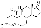 结构式 CAS# 968-49-0, 19-Aldoandrostenedione