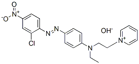 CAS#: 97043-68-0， 1-(2-((4-((2-Chloro-4-Nitrophenyl)Azo)Phenyl)Ethylamino)Ethyl)Pyridinium Hydroxide
