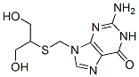 CAS#: 97151-23-0， 9-((1,3-Dihydroxy-2-Propylthio)Methyl)Guanine