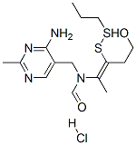 CAS#: 973-99-9， N-[(4-Amino-2-methylpyrimidin-5-yl)methyl]-N-[4-hydroxy-1-methyl-2-(propyldithio)but-1-en-1-yl]formamide monohydrochloride