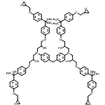 CAS#: 97552-64-2， 1-[[4-[[4-[bis[2-hydroxy-3-[4-[1-methyl-1-[4-(oxiran-2-ylmethoxy)phenyl]ethyl]phenoxy]propyl]amino]phenyl]methyl]phenyl]-[2-hydroxy-3-[4-[1-methyl-1-[4-(oxiran-2-ylmethoxy)phenyl]ethyl]phenoxy]propyl]amino]-3-[4-[1-methyl-1-[4-(oxiran-2-ylmethoxy)phenyl]ethyl]phenoxy]propan-2-ol
