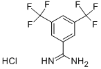 结构式 CAS# 97603-94-6, 3,5-双(三氟甲基)苄脒盐酸盐