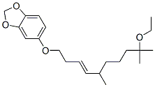 CAS#: 97613-69-9， 9-Ethoxy-5,9-Dimethyl-1-((3,4-Methylenedioxy)Phenoxy)-3-Decene