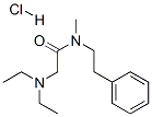 CAS#: 97703-08-7， 2-Diethylamino-N-Methyl-N-Phenethyl-Acetamide Hydrochloride
