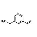 CAS#: 98664-63-2， 5-Ethylnicotinaldehyde