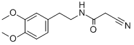 结构式 CAS# 98841-65-7, N-(2-(3,4-二甲氧基苯基)乙基)-2-次氮基乙酰胺