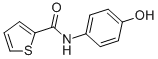 structure of CAS# 98902-53-5, N-(4-Hydroxyphenyl)-2-Thiophenecarboxamide;N-(4-Hydroxyphenyl)-2-Thiophenecarboxamide;Zinc03886973