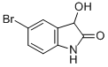 结构式 CAS# 99304-37-7, 5-溴-3-羟基-2-吲哚酮