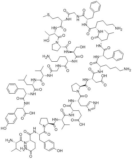 structure of CAS# 99510-37-9, Valosin (swine);Peptide  VQY,  Val-Gln-Tyr-Pro-Val-Glu-His-Pro-Asp-Lys-Phe-Leu-Lys-Phe-Gly-Met-Thr-Pro-Ser-Lys-Gly-Val-Leu-Phe-Tyr;H-Val-Gln-Tyr-Pro-Val-Glu-His-Pro-Asp-Lys-Phe-Leu-Lys-Phe-Gly-Met-Thr-Pro-Ser-Lys-Gly-Val-Leu-Phe-Tyr-OH;H-VAL-GLN-TYR-PRO-VAL-GLU-HIS-PRO-ASP-LYS-PHE-LEU-LYS-PHE-GLY-MET-THR-PRO-SER-LYS-GLY-VAL-LEU-PHE-TYR-OH