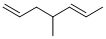 CAS#: 998-94-7， 4-Methyl-1,5-heptadiene
