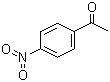 结构式 CAS# 100-19-6, 对硝基苯乙酮