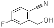 结构式 CAS# 1000339-93-4, 4-氟-2-(羟基甲基)苯甲腈