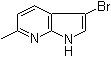 structure of CAS# 1000340-28-2, 3-Bromo-6-methyl-1H-pyrrolo[2,3-b]pyridine