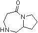 Octahydro-5H-pyrrolo[1,2-a][1,4]diazepin-5-one molecular structure (CAS 1000577-71-8)