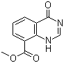 结构式 CAS# 1000578-10-8, 3,4-二氢-4-氧代喹唑啉-8-甲酸甲酯