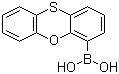 structure of CAS# 100124-07-0, Phenoxathiin-4-boronic acid;Phenoxathine-4-boronic acid