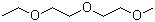 Diethylene glycol ethyl methyl ether molecular structure (CAS 1002-67-1)