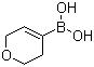structure of CAS# 1002127-60-7, (3,6-Dihydro-2H-pyran-4-yl)boronic acid