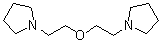 Bis(N-pyrrolidinylethyl) ether molecular structure (CAS 100396-39-2)