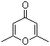 结构式 CAS# 1004-36-0, 2,6-二甲基-4-吡喃酮; 2,6-二甲基-4H-吡喃-4-酮