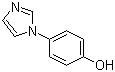 4-(Imidazol-1-yl)phenol molecular structure (CAS 10041-02-8)