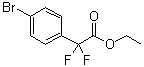 structure of CAS# 1004305-97-8, Ethyl 4-bromo-alpha,alpha-difluorobenzeneacetate;2-(4-Bromophenyl)-2,2-difluoroacetic acid ethyl ester