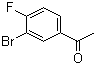 3'-Bromo-4'-fluoroacetophenone molecular structure (CAS 1007-15-4)
