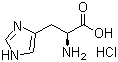 L-Histidine hydrochloride molecular structure (CAS 1007-42-7)