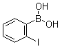 结构式 CAS# 1008106-86-2, 2-碘苯硼酸