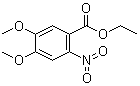 structure of CAS# 100905-33-7, Ethyl 4,5-dimethoxy-2-nitrobenzoate