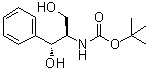 结构式 CAS# 1009093-14-4, ((1R,2R)-2-羟基-1-羟甲基-2-苯基乙基)氨基甲酸叔丁酯