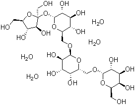 结构式 CAS# 10094-58-3, 水苏糖四水合物