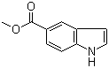 结构式 CAS# 1011-65-0, 吲哚-5-甲酸甲酯