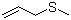 Allyl methyl sulfide molecular structure (CAS 10152-76-8)