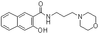N-(3-Morpholinopropyl)-3-hydroxy-2-naphthoamide molecular structure (CAS 10155-47-2)