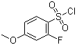 结构式 CAS# 1016516-68-9, 2-氟-4-甲氧基苯磺酰氯