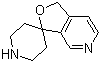 结构式 CAS# 1017599-04-0, 螺[呋喃并[3,4-c]吡啶-3(1H),4'-哌啶]