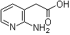 structure of CAS# 101860-97-3, 2-Amino-3-pyridineacetic acid