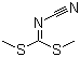 结构式 CAS# 10191-60-3, N-氰亚胺基-S,S-二硫代碳酸二甲酯