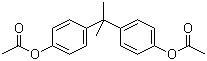 结构式 CAS# 10192-62-8, 双酚 A 二乙酸酯