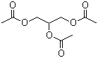 结构式 CAS# 102-76-1, 三醋精; 三乙酸甘油酯; 甘油三乙酸酯