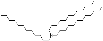 Tris(dodecyl)amine molecular structure (CAS 102-87-4)