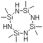 structure of CAS# 1020-84-4, Octamethylcyclotetrasilazane;2,2,4,4,6,6,8,8-Octamethylcyclotetrasilazane