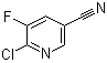structure of CAS# 1020253-14-8, 6-Chloro-5-fluoronicotinonitrile