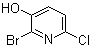 结构式 CAS# 1020253-16-0, 2-溴-6-氯-3-吡啶醇